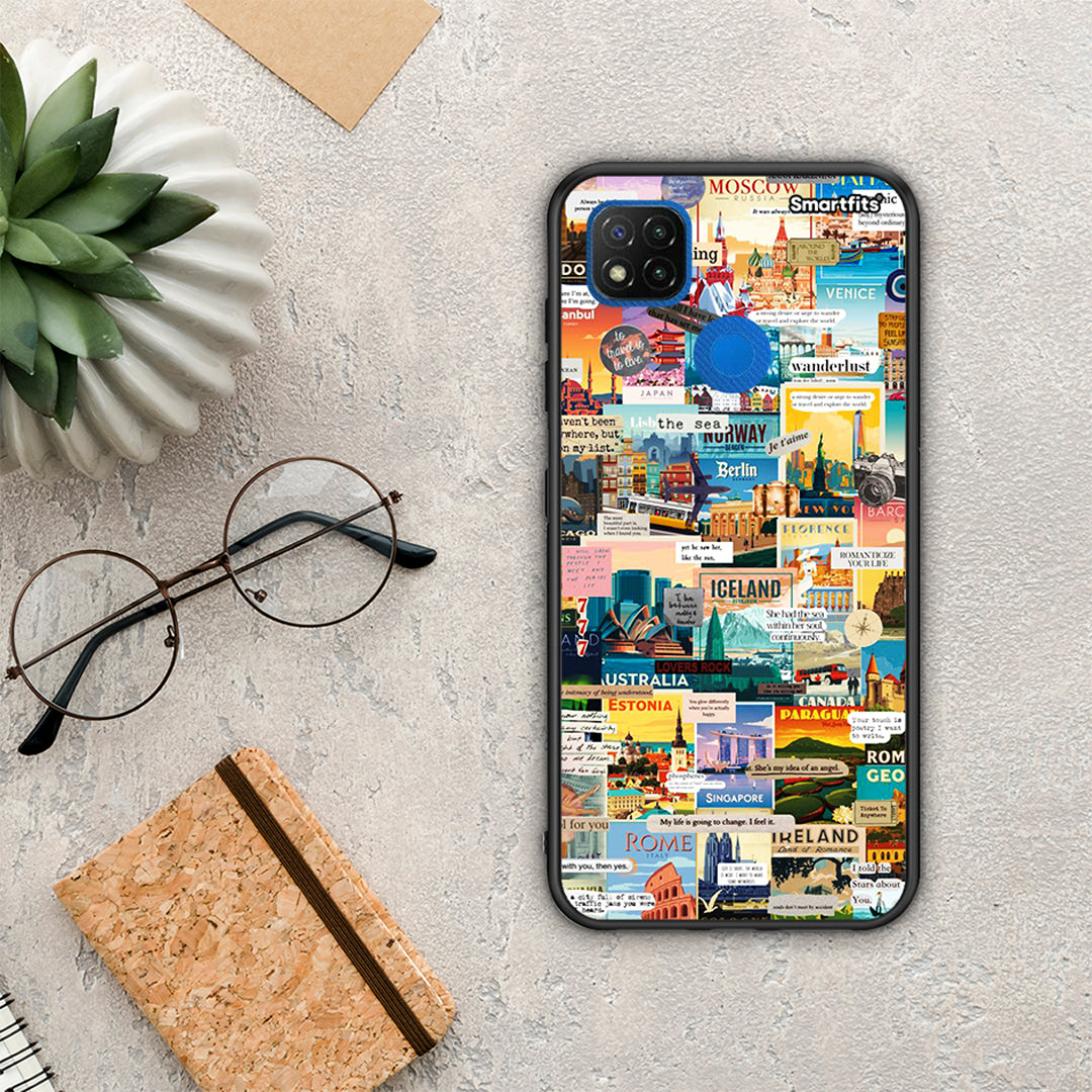 Live To Travel - Xiaomi Redmi 9C θήκη