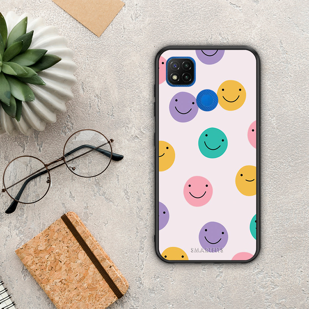 Smiley Faces - Xiaomi Redmi 9C θήκη