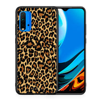 Thumbnail for Θήκη Xiaomi Poco M3 Leopard Animal από τη Smartfits με σχέδιο στο πίσω μέρος και μαύρο περίβλημα | Xiaomi Poco M3 Leopard Animal case with colorful back and black bezels