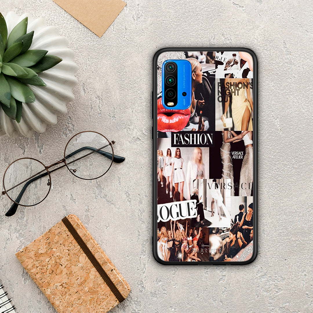 Collage Fashion - Xiaomi Redmi 9T θήκη