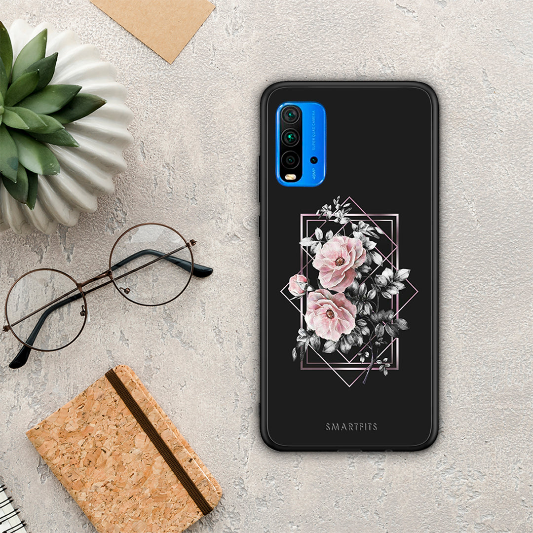 Flower Frame - Xiaomi Redmi 9T θήκη