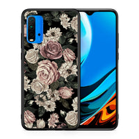 Thumbnail for Θήκη Xiaomi Poco M3 Wild Roses Flower από τη Smartfits με σχέδιο στο πίσω μέρος και μαύρο περίβλημα | Xiaomi Poco M3 Wild Roses Flower case with colorful back and black bezels