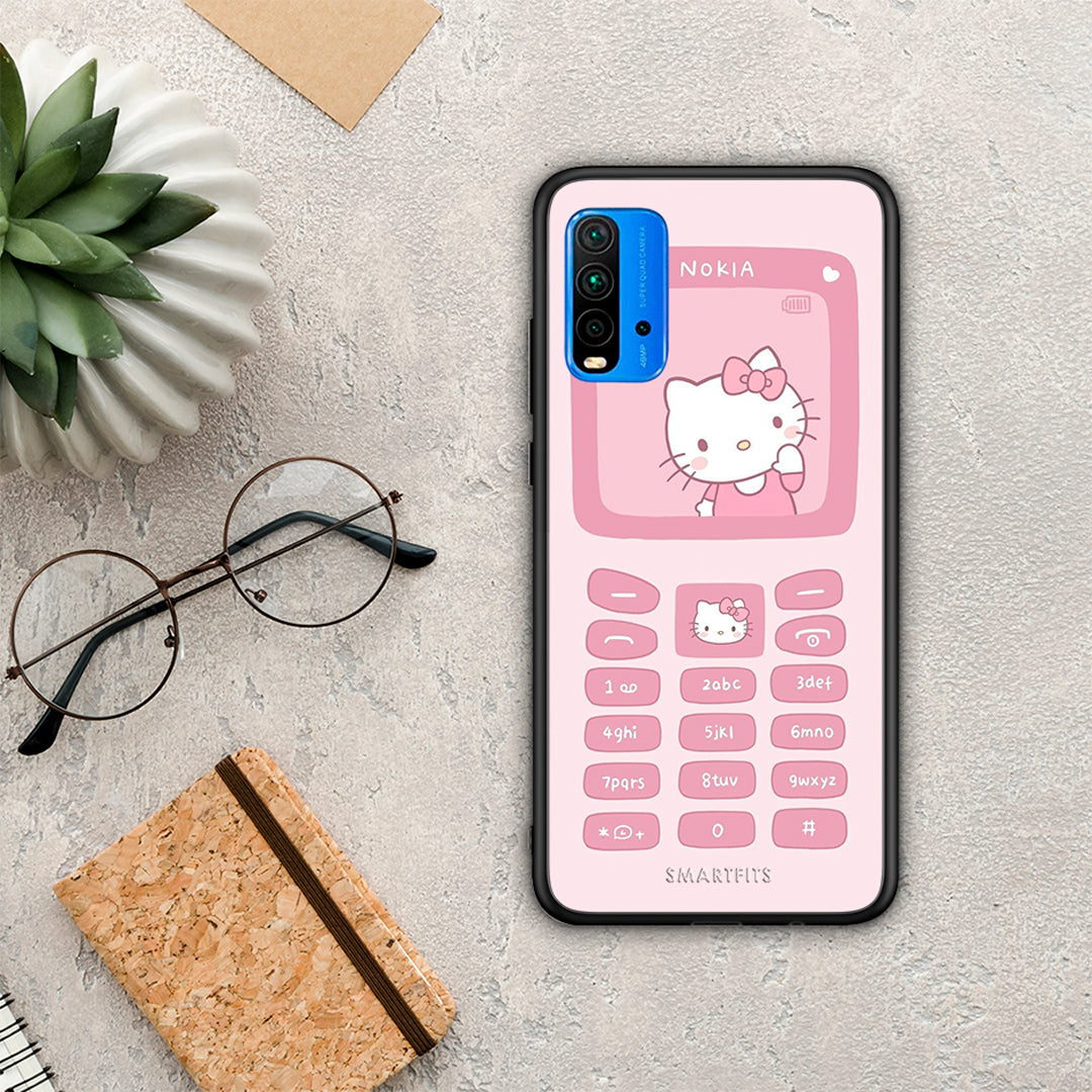 Hello Kitten - Xiaomi Redmi 9T θήκη