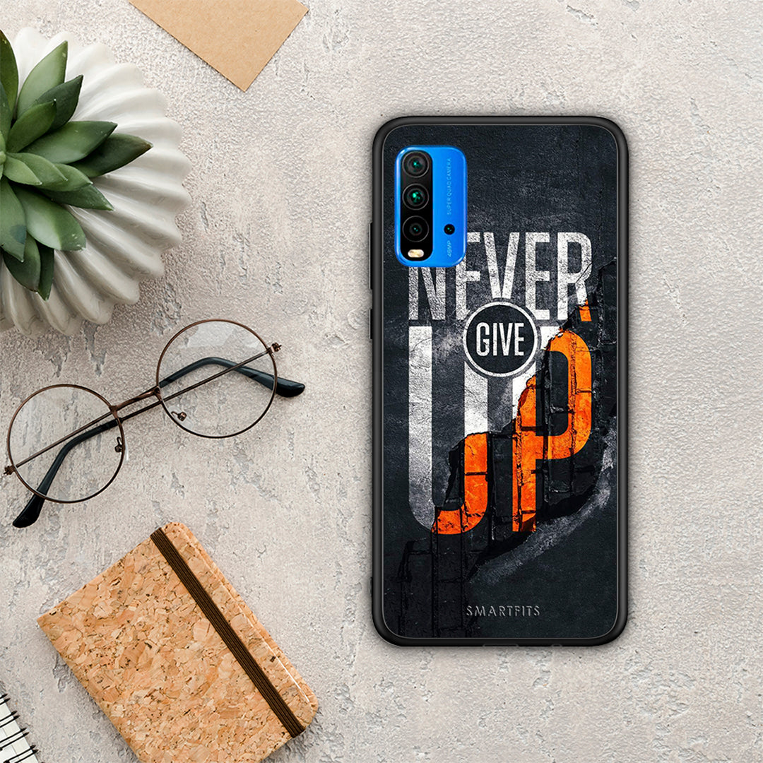 Never Give Up - Xiaomi Redmi 9T θήκη