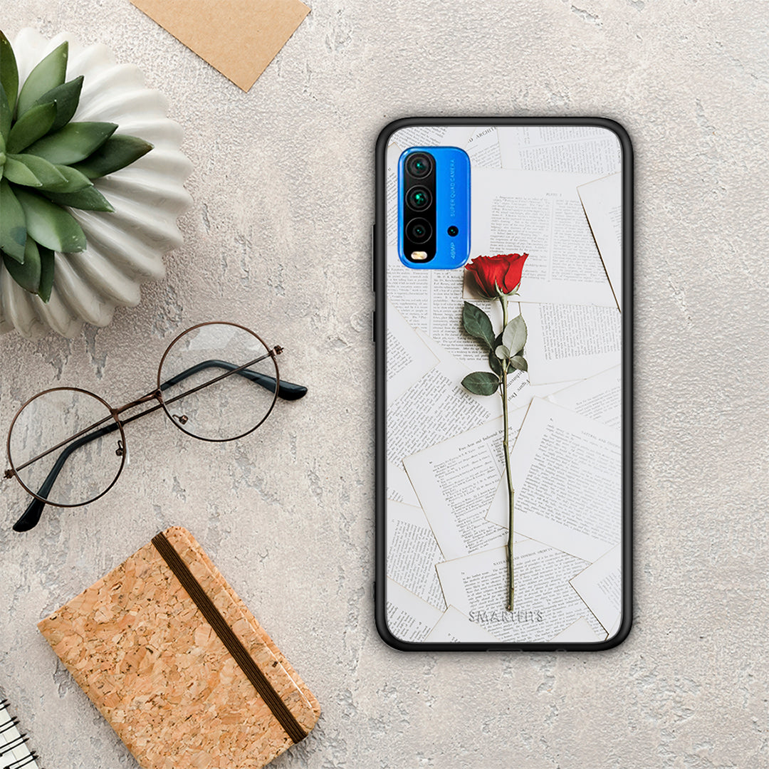 Red Rose - Xiaomi Redmi 9T θήκη