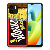 Thumbnail for Θήκη Xiaomi Redmi A1 / A2 Golden Ticket από τη Smartfits με σχέδιο στο πίσω μέρος και μαύρο περίβλημα | Xiaomi Redmi A1 / A2 Golden Ticket Case with Colorful Back and Black Bezels