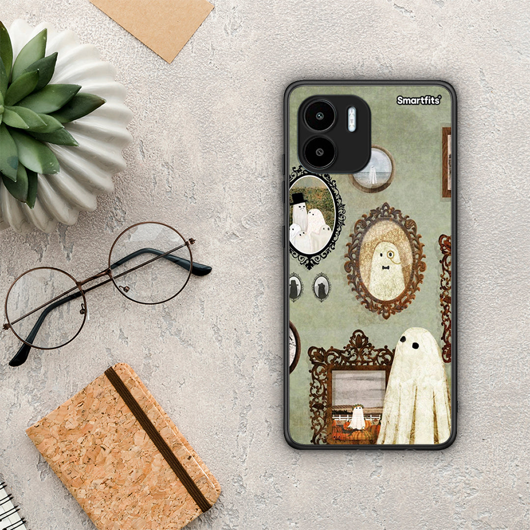 Θήκη Xiaomi Redmi A1 / A2 Halloween Ghost Season από τη Smartfits με σχέδιο στο πίσω μέρος και μαύρο περίβλημα | Xiaomi Redmi A1 / A2 Halloween Ghost Season Case with Colorful Back and Black Bezels