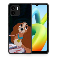 Thumbnail for Θήκη Xiaomi Redmi A1 / A2 Lady And Tramp 2 από τη Smartfits με σχέδιο στο πίσω μέρος και μαύρο περίβλημα | Xiaomi Redmi A1 / A2 Lady And Tramp 2 Case with Colorful Back and Black Bezels