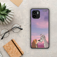 Thumbnail for Θήκη Xiaomi Redmi A1 / A2 Lady And Tramp από τη Smartfits με σχέδιο στο πίσω μέρος και μαύρο περίβλημα | Xiaomi Redmi A1 / A2 Lady And Tramp Case with Colorful Back and Black Bezels