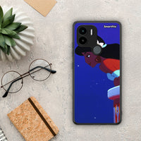 Thumbnail for Θήκη Xiaomi Redmi A1+ / A2+ Alladin And Jasmine Love 2 από τη Smartfits με σχέδιο στο πίσω μέρος και μαύρο περίβλημα | Xiaomi Redmi A1+ / A2+ Alladin And Jasmine Love 2 Case with Colorful Back and Black Bezels