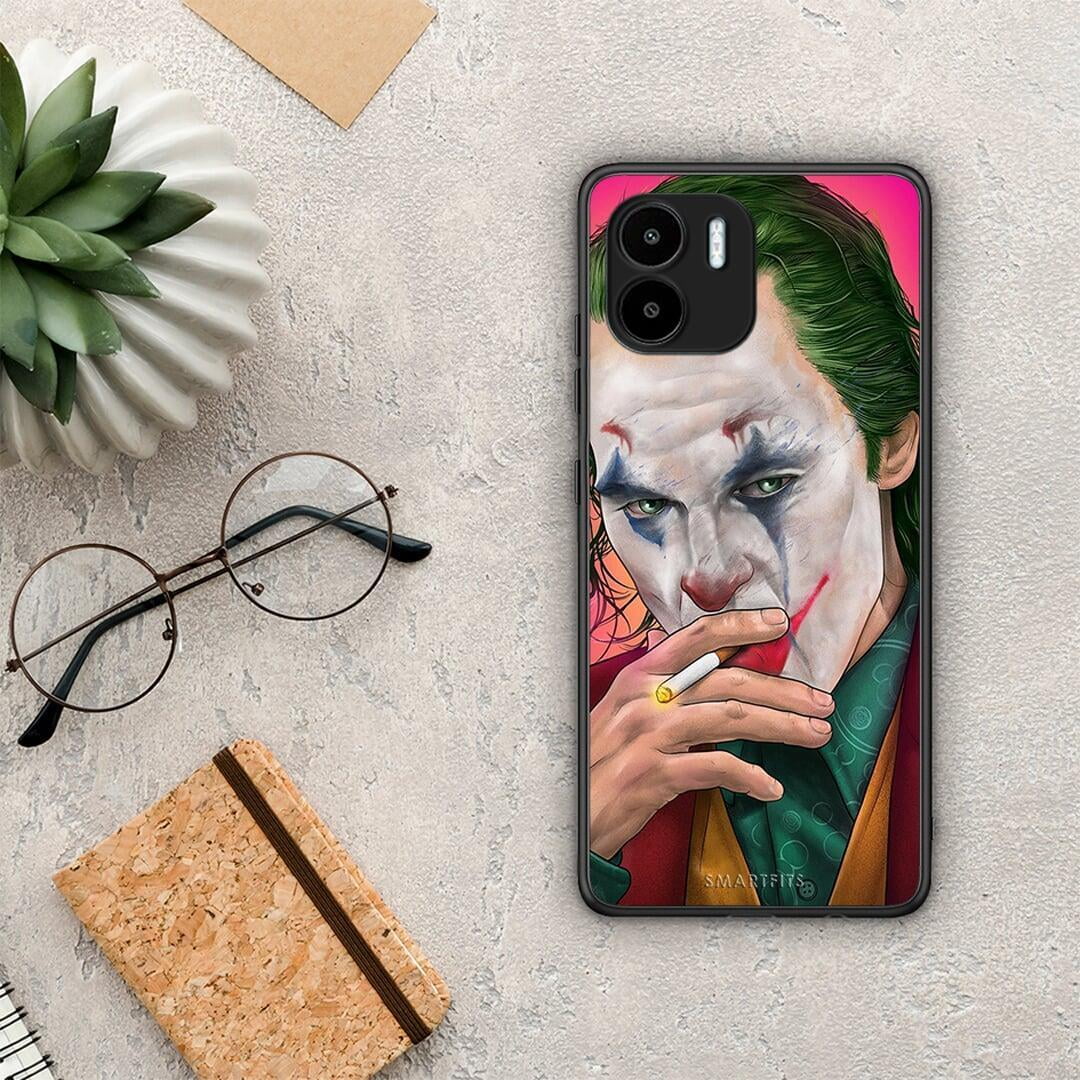 Θήκη Xiaomi Redmi A1 / A2 PopArt JokesOnU από τη Smartfits με σχέδιο στο πίσω μέρος και μαύρο περίβλημα | Xiaomi Redmi A1 / A2 PopArt JokesOnU Case with Colorful Back and Black Bezels
