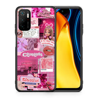 Thumbnail for Θήκη Αγίου Βαλεντίνου Xiaomi Redmi Note 10 5G Pink Love από τη Smartfits με σχέδιο στο πίσω μέρος και μαύρο περίβλημα | Xiaomi Redmi Note 10 5G Pink Love case with colorful back and black bezels