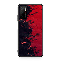 Thumbnail for Xiaomi Redmi Note 10 5G Red Paint Θήκη Αγίου Βαλεντίνου από τη Smartfits με σχέδιο στο πίσω μέρος και μαύρο περίβλημα | Smartphone case with colorful back and black bezels by Smartfits