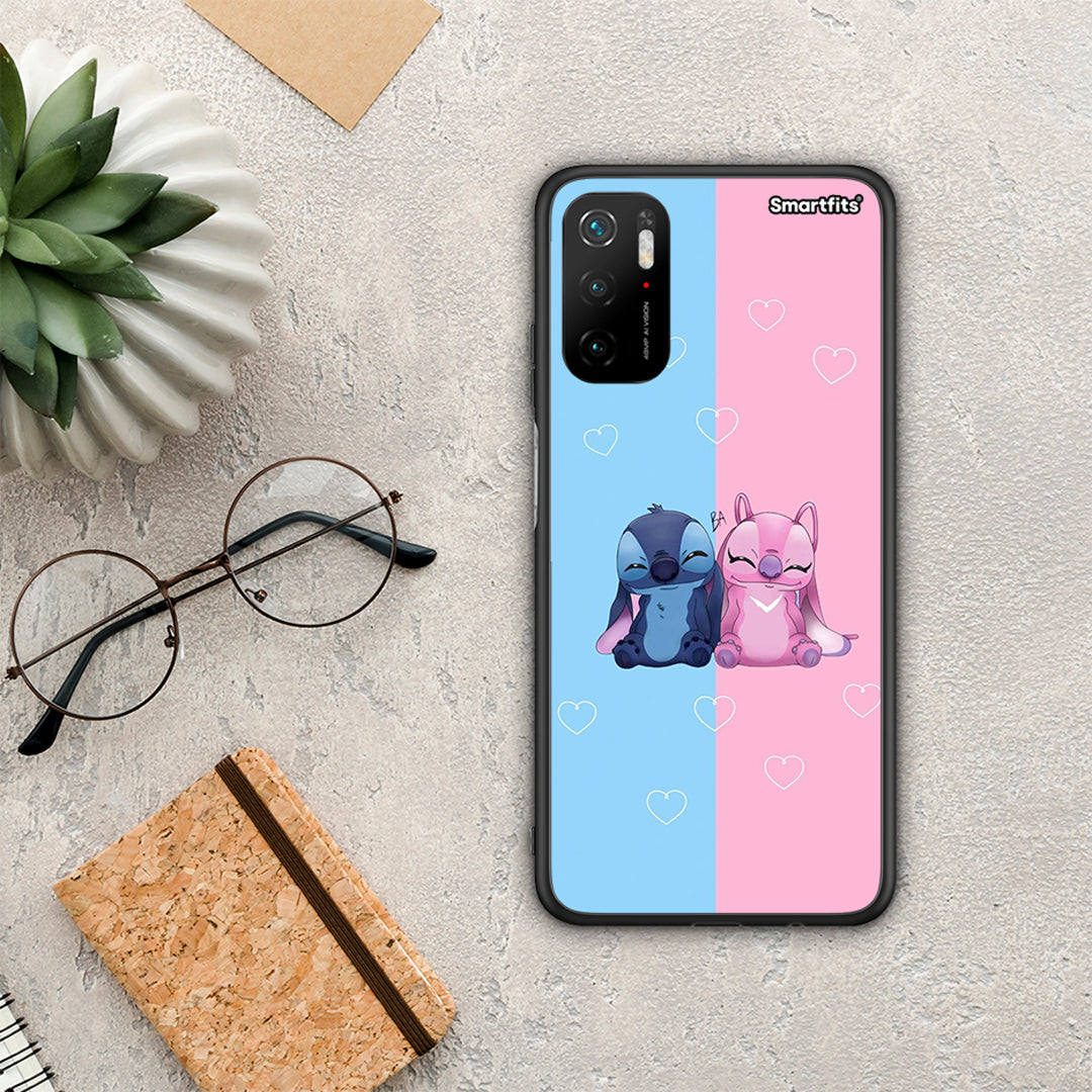 Stitch And Angel - Xiaomi Poco M3 Pro θήκη