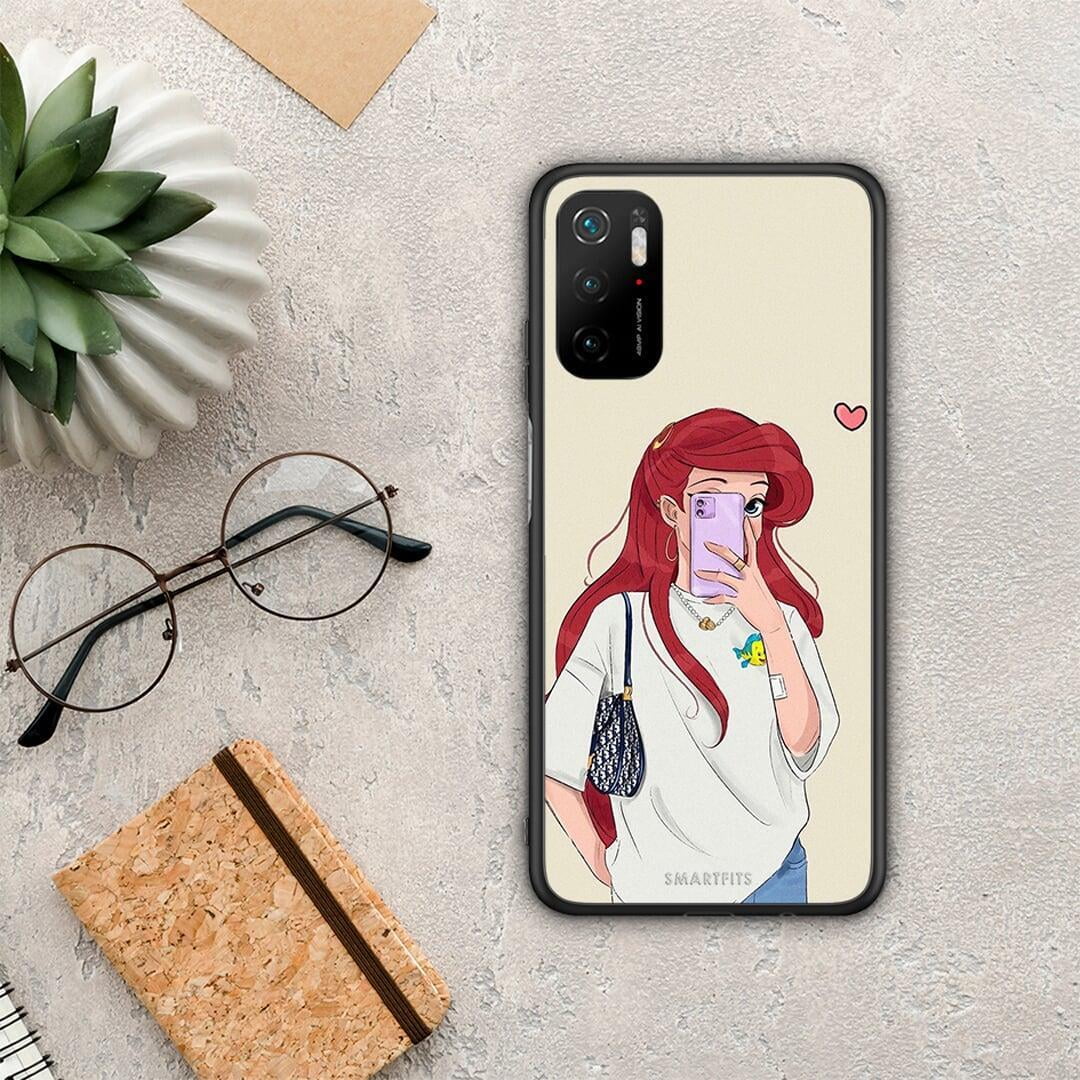 Walking Mermaid - Xiaomi Redmi Note 10 5G θήκη