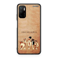Thumbnail for Xiaomi Redmi Note 10 5G/Poco M3 Pro You Go Girl θήκη από τη Smartfits με σχέδιο στο πίσω μέρος και μαύρο περίβλημα | Smartphone case with colorful back and black bezels by Smartfits