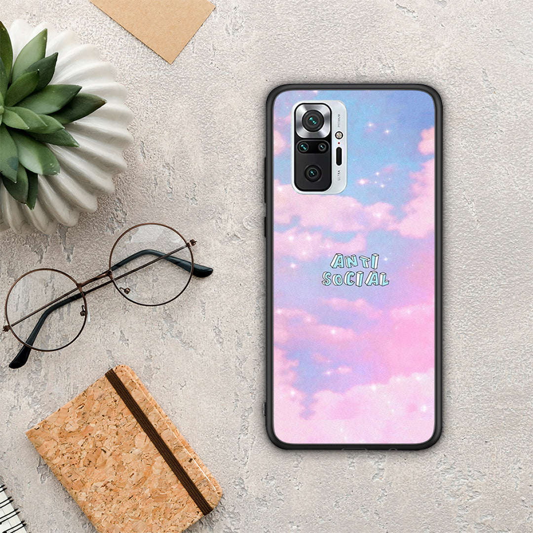 Anti Social - Xiaomi Redmi Note 10 Pro / 10 Pro Max θήκη
