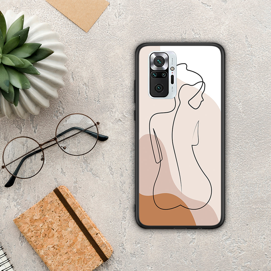 LineArt Woman - Xiaomi Redmi Note 10 Pro / 10 Pro Max θήκη