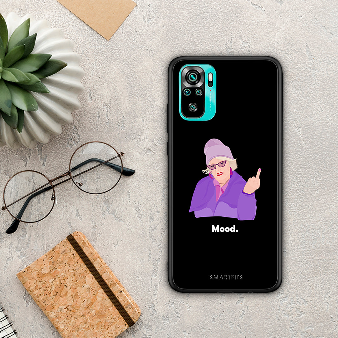 Grandma Mood Black - Xiaomi Redmi Note 10S / 10 4G θήκη