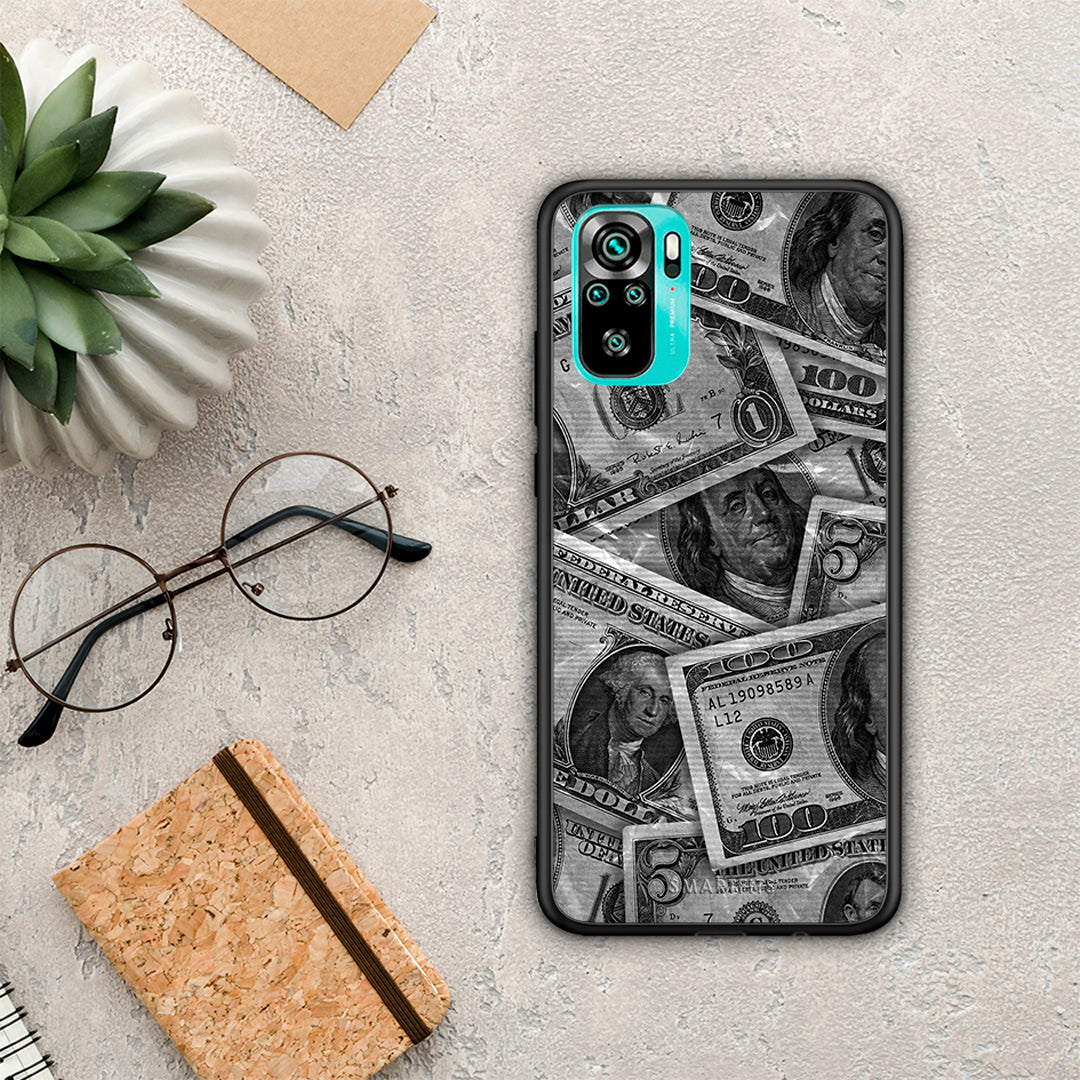 Money Dollars - Xiaomi Redmi Note 10S / 10 4G θήκη