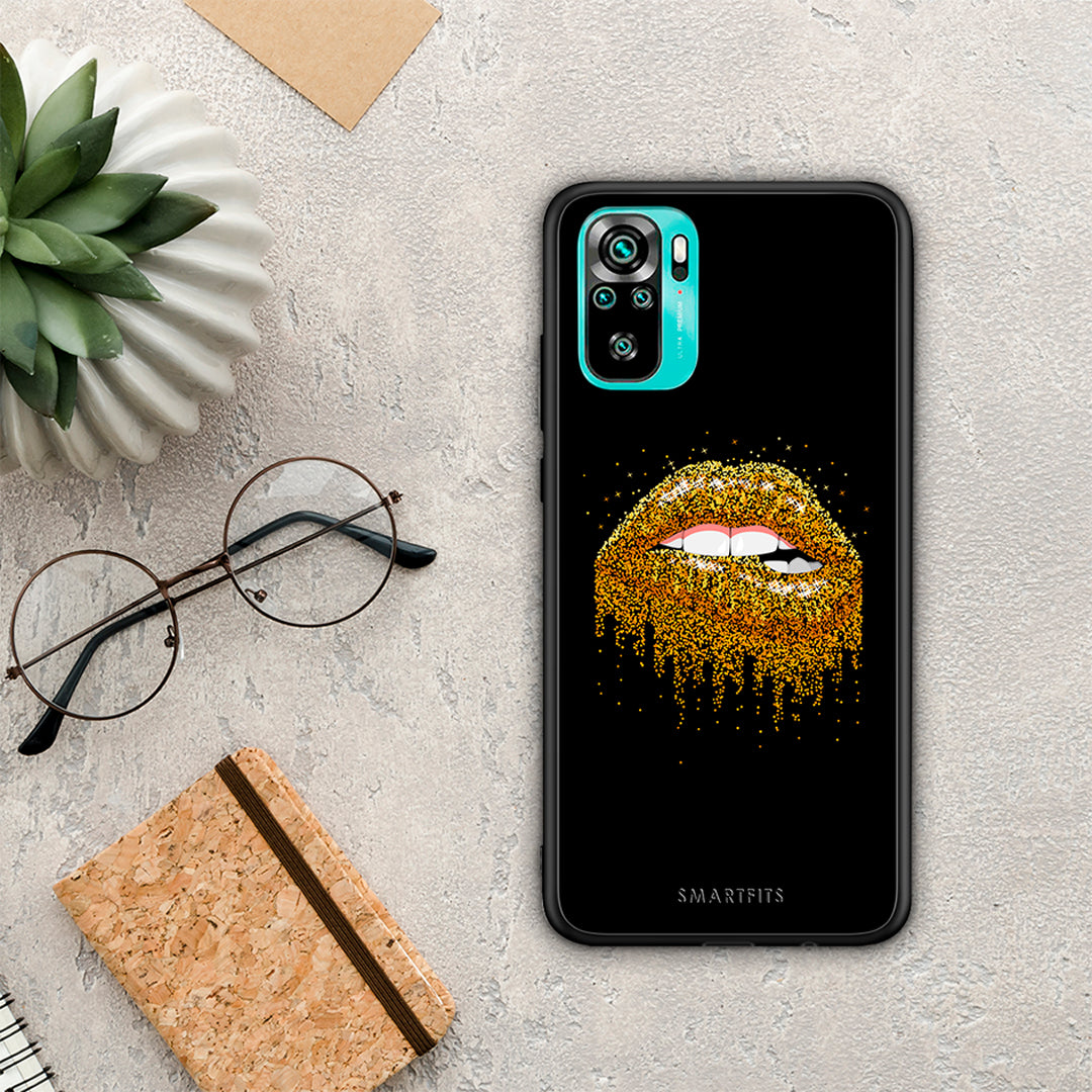 Valentine Golden - Xiaomi Redmi Note 10S / 10 4G θήκη
