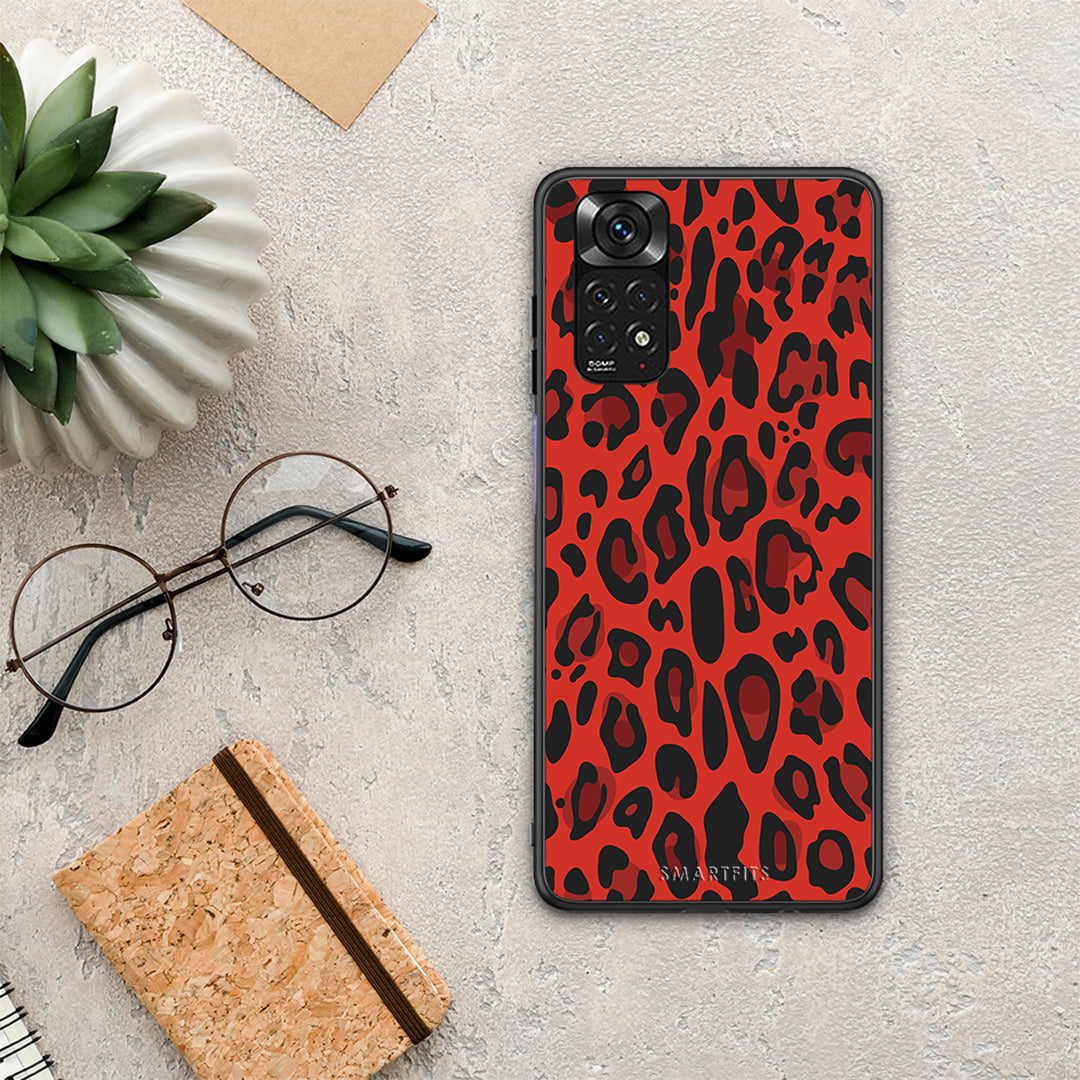 Animal Red Leopard - Xiaomi Redmi Note 11 4G / 11S 4G θήκη