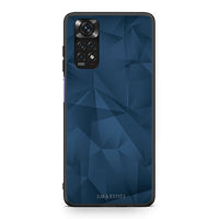 Thumbnail for 39 - Xiaomi Redmi Note 11 Blue Abstract Geometric case, cover, bumper