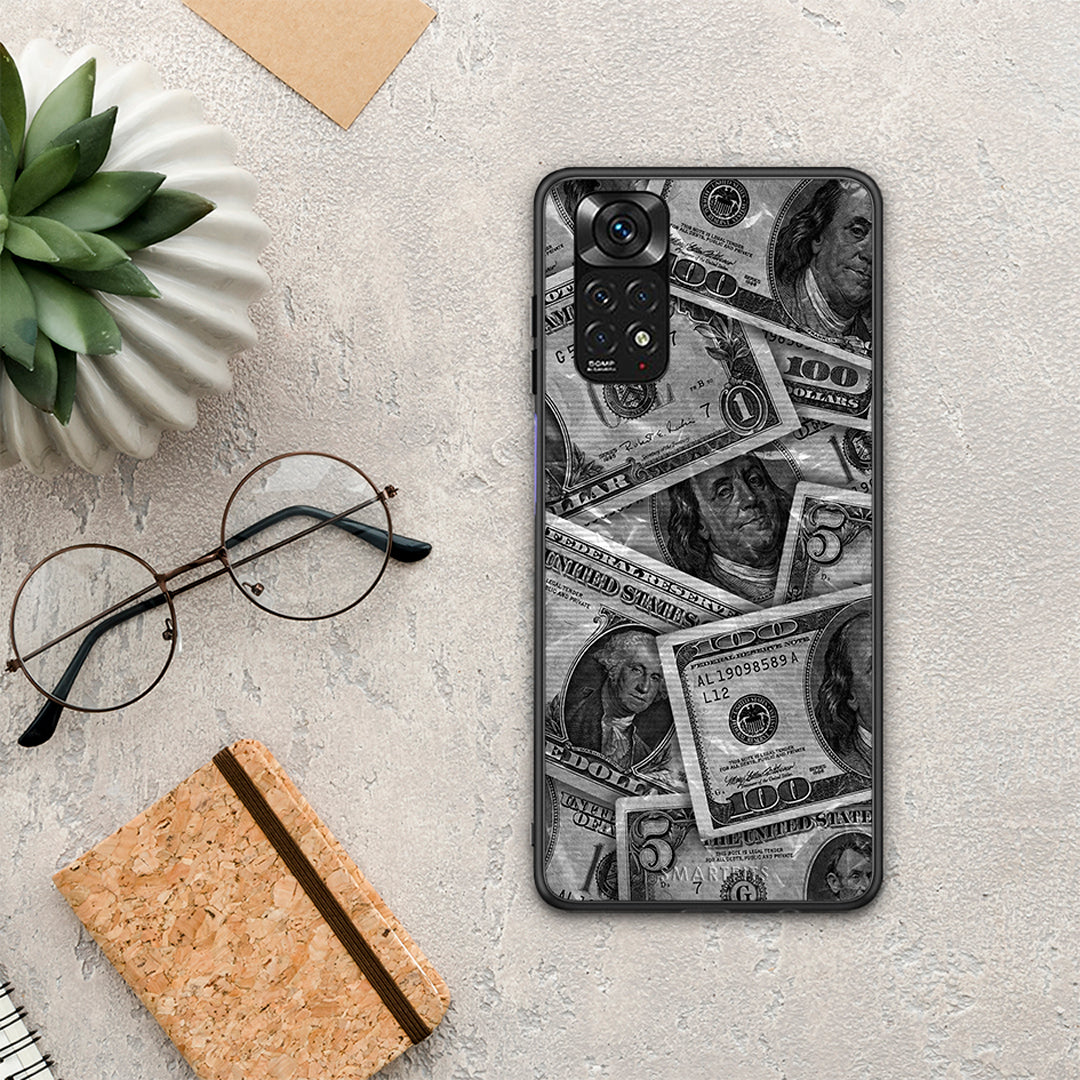 Money Dollars - Xiaomi Redmi Note 11 4G / 11S θήκη