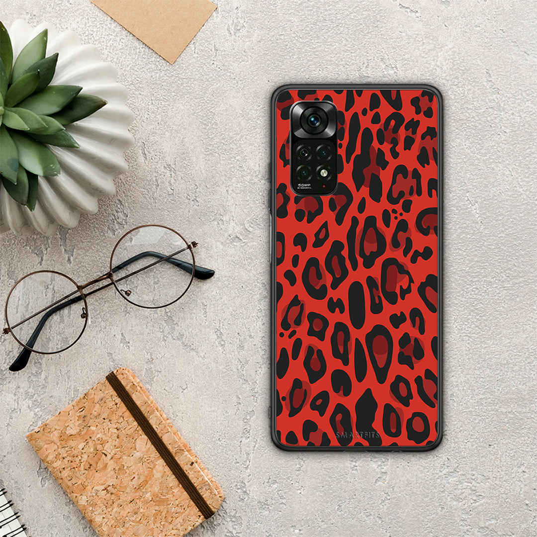 Animal Red Leopard - Xiaomi Redmi Note 11 Pro 4G / 5G θήκη