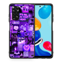 Thumbnail for Θήκη Αγίου Βαλεντίνου Xiaomi Redmi Note 11 Pro 5G Collage Stay Wild από τη Smartfits με σχέδιο στο πίσω μέρος και μαύρο περίβλημα | Xiaomi Redmi Note 11 Pro 5G Collage Stay Wild case with colorful back and black bezels