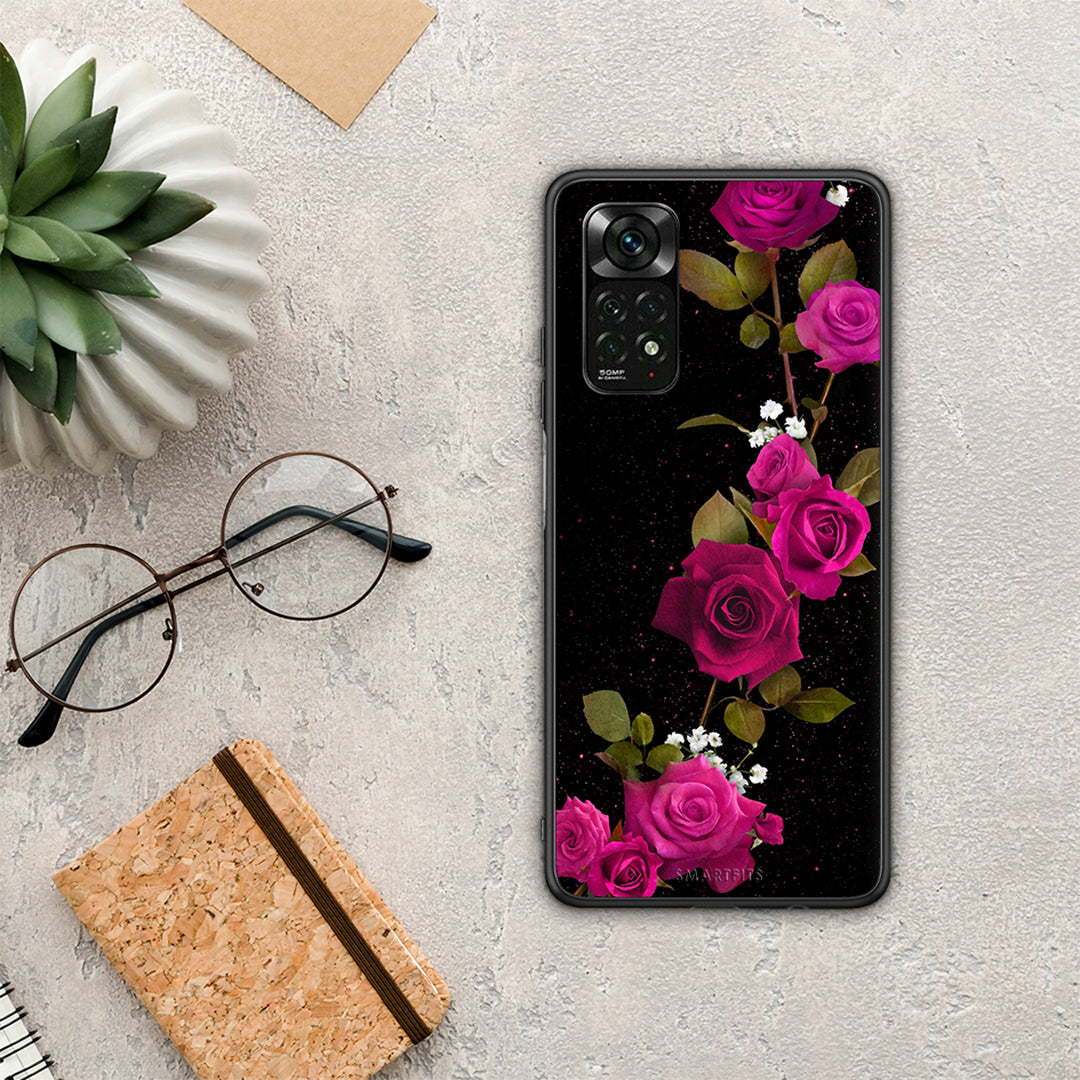 Flower Red Roses - Xiaomi Redmi Note 11 Pro 4G / 5G θήκη