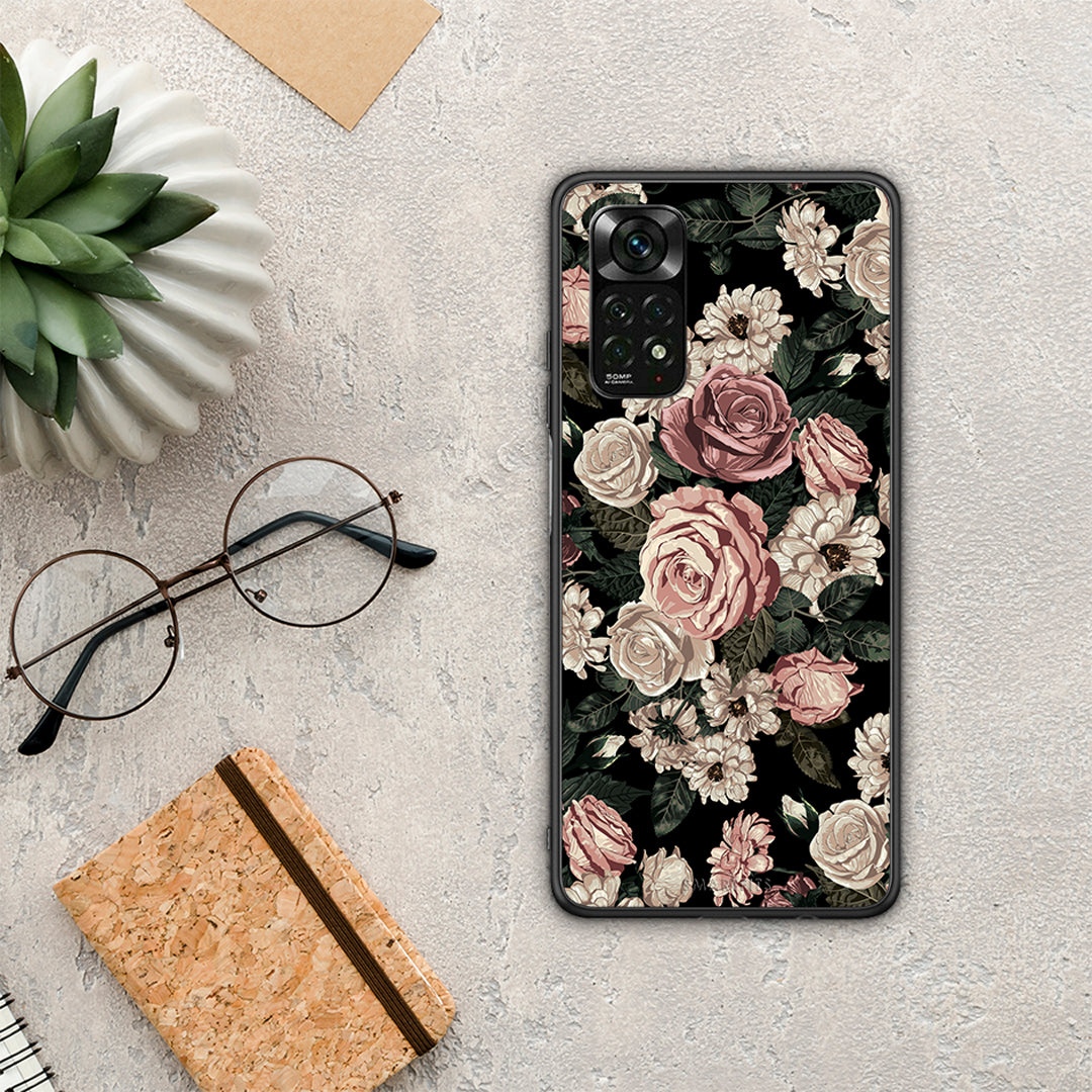 Flower Wild Roses - Xiaomi Redmi Note 11 Pro 4G / 5G θήκη