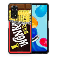 Thumbnail for Θήκη Xiaomi Redmi Note 11 Pro 5G Golden Ticket από τη Smartfits με σχέδιο στο πίσω μέρος και μαύρο περίβλημα | Xiaomi Redmi Note 11 Pro 5G Golden Ticket case with colorful back and black bezels