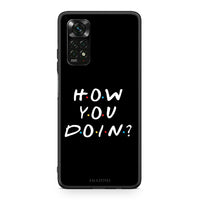 Thumbnail for Xiaomi Redmi Note 11 Pro 5G How You Doin θήκη από τη Smartfits με σχέδιο στο πίσω μέρος και μαύρο περίβλημα | Smartphone case with colorful back and black bezels by Smartfits