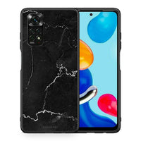 Thumbnail for Θήκη Xiaomi Redmi Note 11 Pro 5G Marble Black από τη Smartfits με σχέδιο στο πίσω μέρος και μαύρο περίβλημα | Xiaomi Redmi Note 11 Pro 5G Marble Black case with colorful back and black bezels
