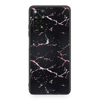 Thumbnail for 4 - Xiaomi Redmi Note 11 Pro 5G Black Rosegold Marble case, cover, bumper