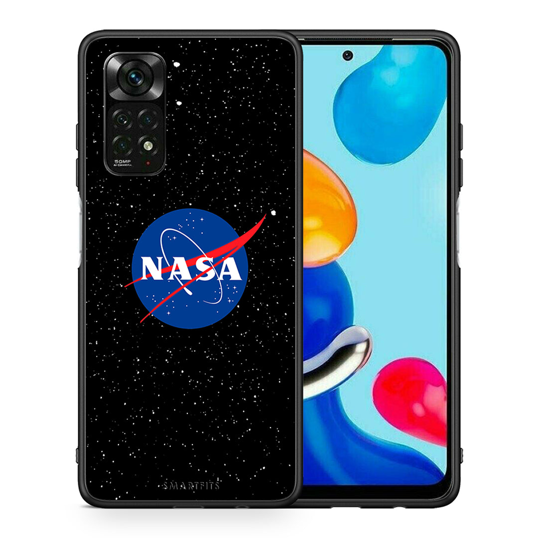Θήκη Xiaomi Redmi Note 11 Pro 5G NASA PopArt από τη Smartfits με σχέδιο στο πίσω μέρος και μαύρο περίβλημα | Xiaomi Redmi Note 11 Pro 5G NASA PopArt case with colorful back and black bezels
