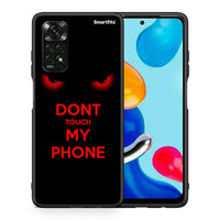 Thumbnail for Θήκη Xiaomi Redmi Note 11 Pro 5G Touch My Phone από τη Smartfits με σχέδιο στο πίσω μέρος και μαύρο περίβλημα | Xiaomi Redmi Note 11 Pro 5G Touch My Phone case with colorful back and black bezels