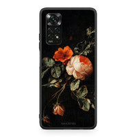 Thumbnail for Xiaomi Redmi Note 11 Pro 5G Vintage Roses θήκη από τη Smartfits με σχέδιο στο πίσω μέρος και μαύρο περίβλημα | Smartphone case with colorful back and black bezels by Smartfits