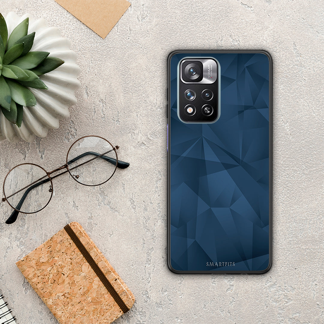 Geometric Blue Abstract - Xiaomi Redmi Note 11 Pro+ 5G θήκη