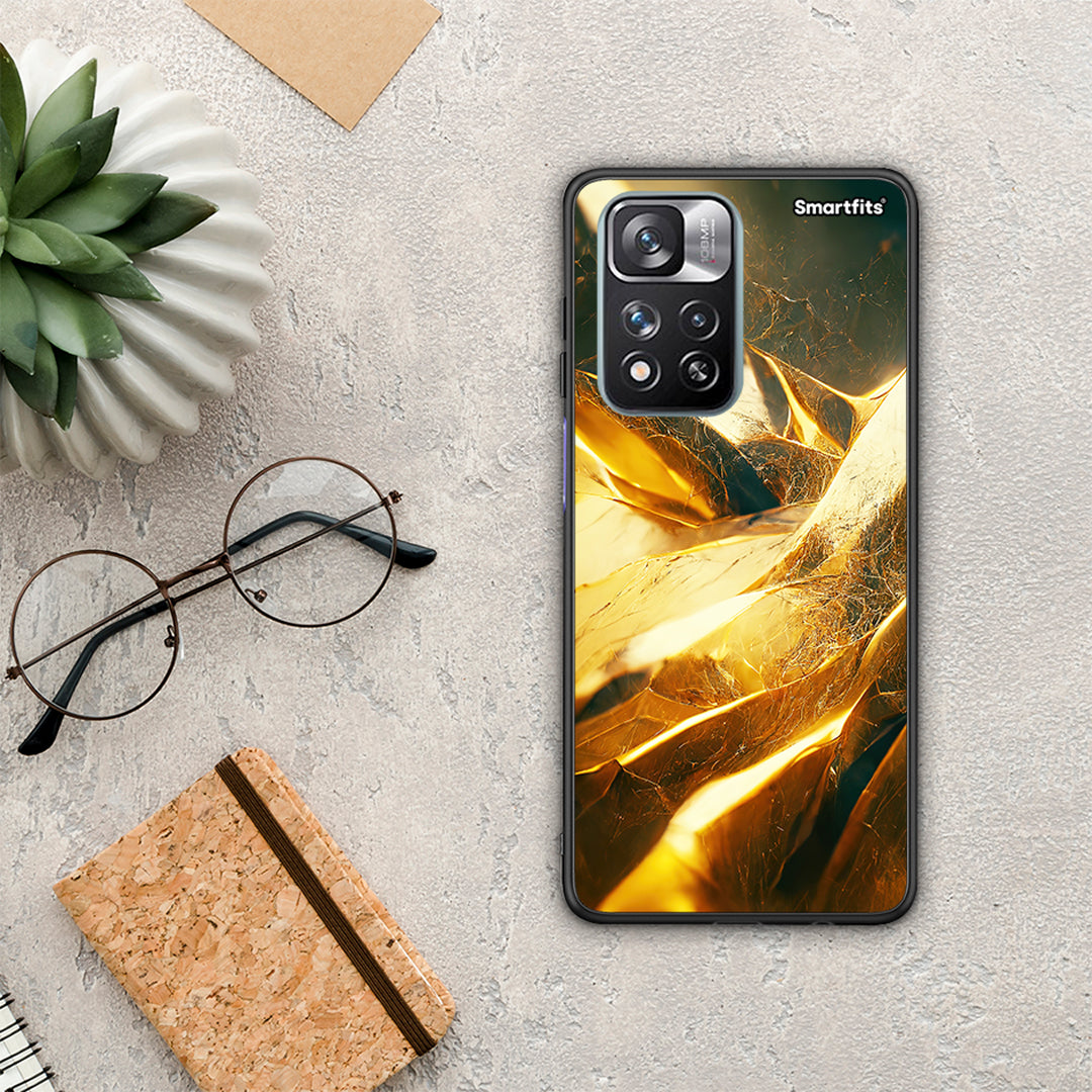 Real Gold - Xiaomi Redmi Note 11 Pro+ 5G θήκη