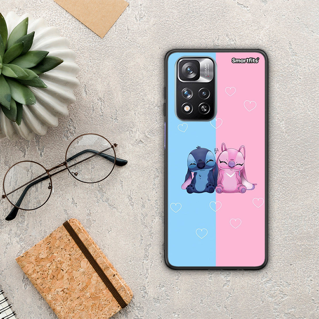 Stitch And Angel - Xiaomi Redmi Note 11 Pro+ 5G θήκη