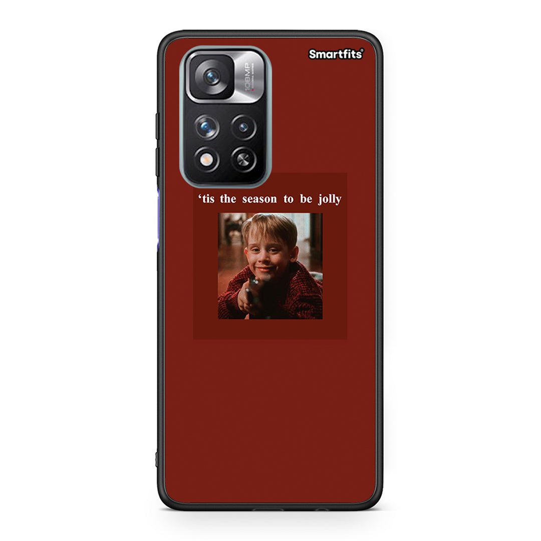Xiaomi Redmi Note 11 Pro/11 Pro+ Xmas Ultimate Spirit θήκη από τη Smartfits με σχέδιο στο πίσω μέρος και μαύρο περίβλημα | Smartphone case with colorful back and black bezels by Smartfits