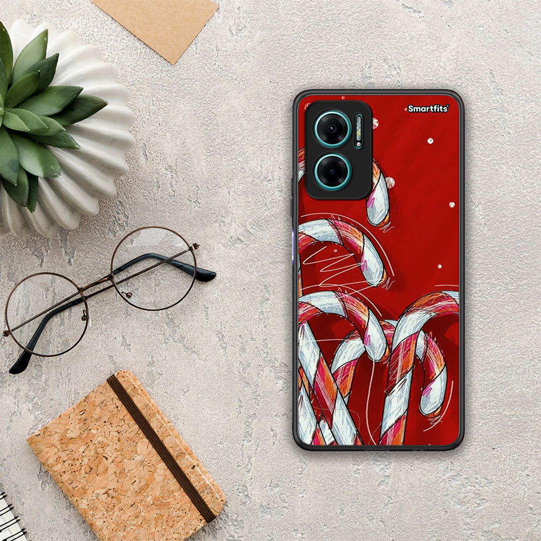 Candy Cane - Xiaomi Redmi Note 11E θήκη