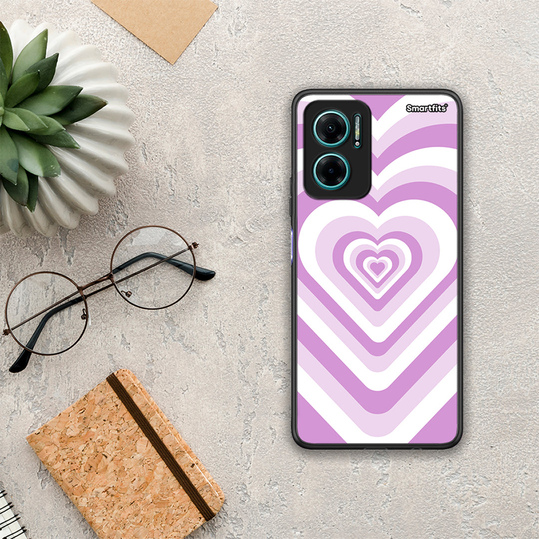 Lilac Hearts - Xiaomi Redmi Note 11E θήκη