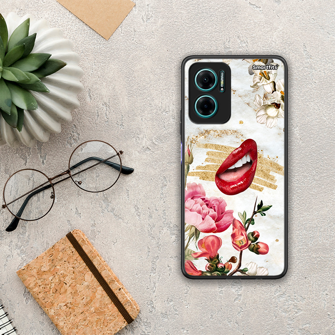Red Lips - Xiaomi Redmi Note 11E θήκη