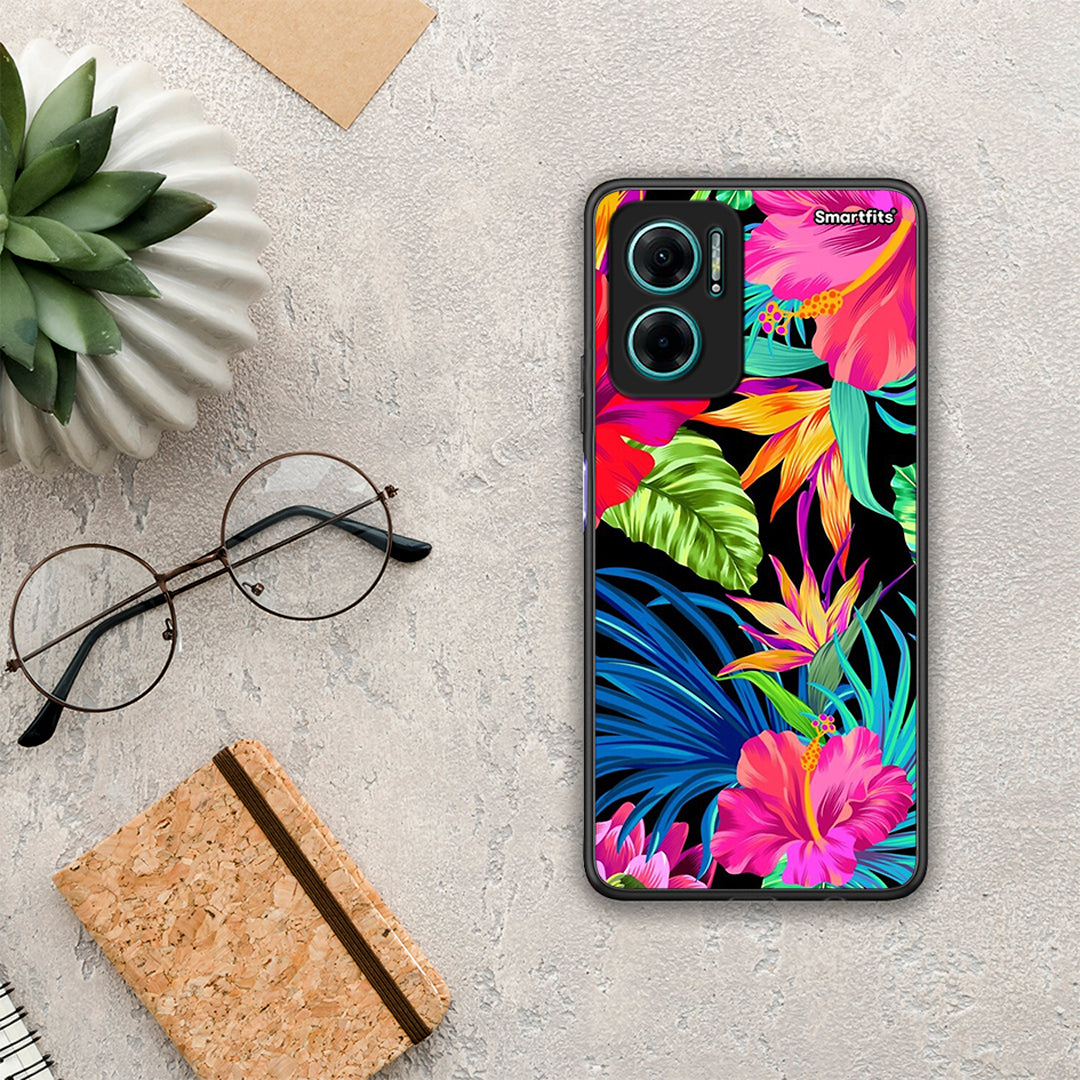 Tropical Flowers - Xiaomi Redmi Note 11E θήκη