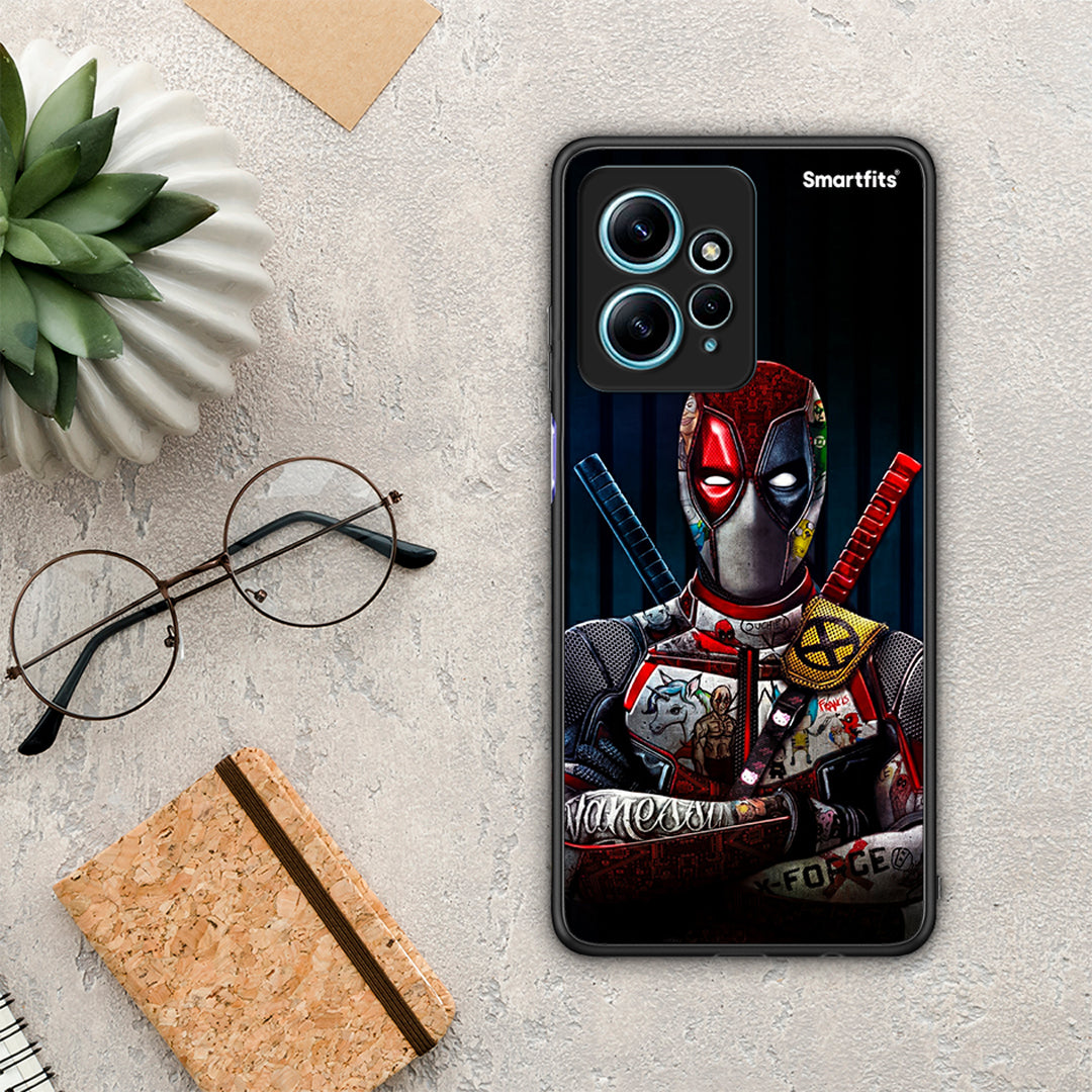 Θήκη Xiaomi Redmi Note 12 4G / Redmi K60 Pro Funny Guy από τη Smartfits με σχέδιο στο πίσω μέρος και μαύρο περίβλημα | Xiaomi Redmi Note 12 4G / Redmi K60 Pro Funny Guy Case with Colorful Back and Black Bezels