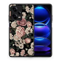 Thumbnail for Θήκη Xiaomi Redmi Note 12 Pro 5G Flower Wild Roses από τη Smartfits με σχέδιο στο πίσω μέρος και μαύρο περίβλημα | Xiaomi Redmi Note 12 Pro 5G Flower Wild Roses Case with Colorful Back and Black Bezels