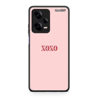 Thumbnail for Θήκη Xiaomi Redmi Note 12 Pro 5G XOXO Love από τη Smartfits με σχέδιο στο πίσω μέρος και μαύρο περίβλημα | Xiaomi Redmi Note 12 Pro 5G XOXO Love Case with Colorful Back and Black Bezels